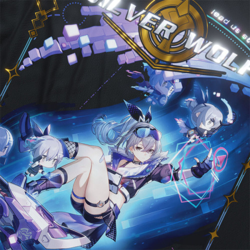 Silver Wolf - Honkai Star Rail - Polera Holográfica - MYTHRIL PRINT