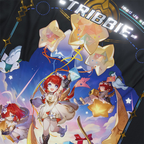 Tribbie - Honkai Star Rail - Polera Holográfica - MYTHRIL PRINT