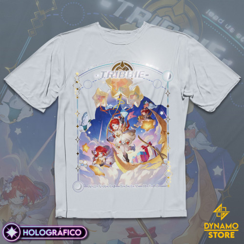 Tribbie - Honkai Star Rail - Polera Holográfica - MYTHRIL PRINT