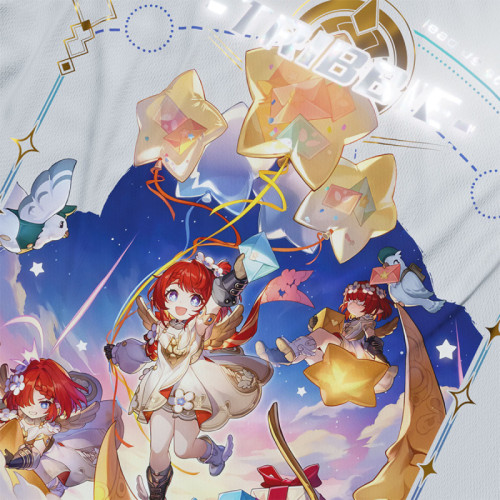 Tribbie - Honkai Star Rail - Polera Holográfica - MYTHRIL PRINT