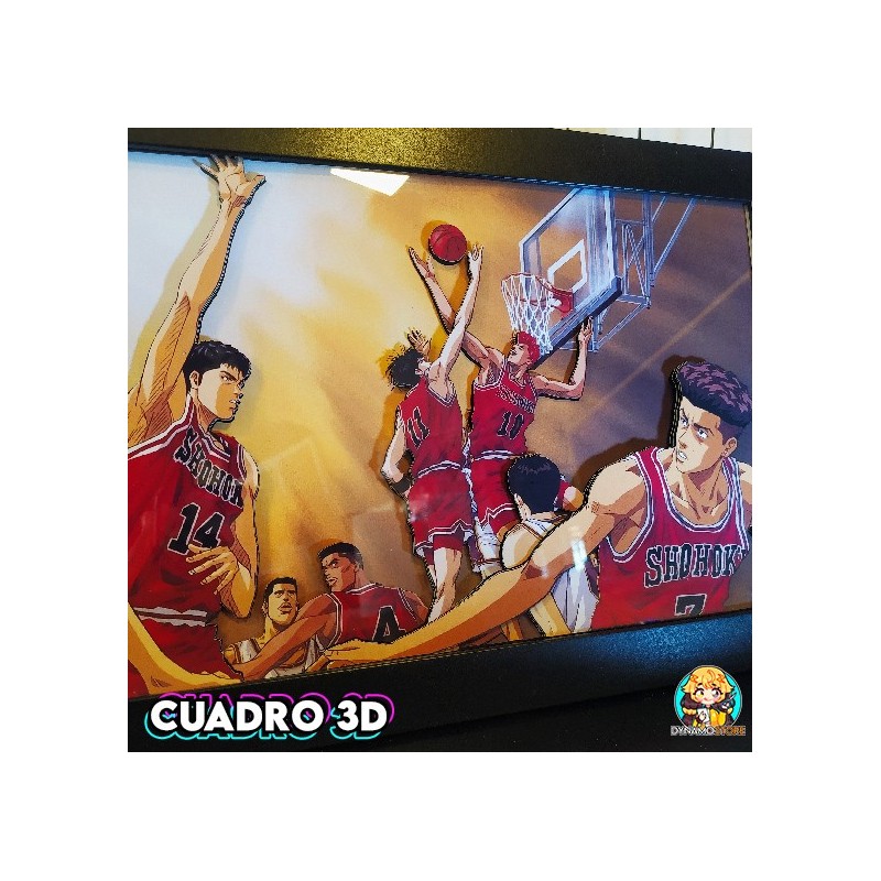 SlamDunk- Cuadro 3D