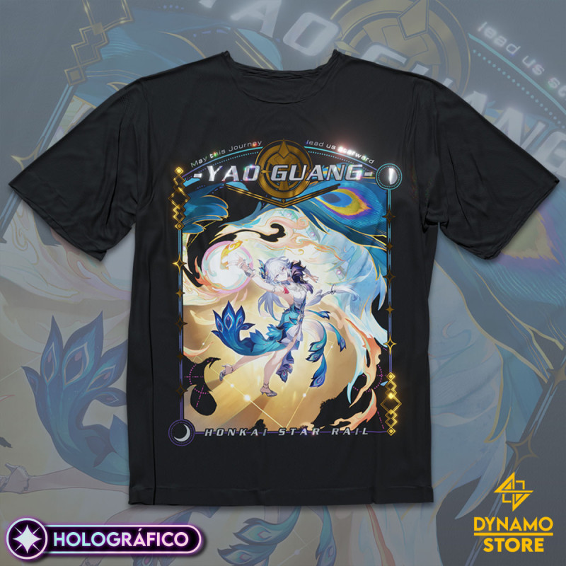 Yao Guang - Honkai Star Rail - Polera Holográfica - MYTHRIL PRINT