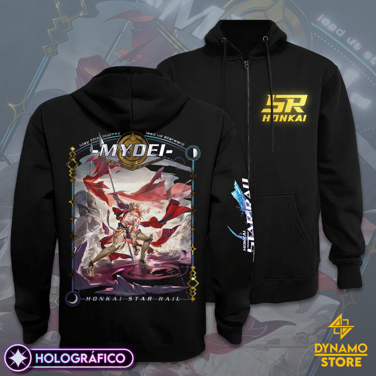 Mydei - Honkai Star Rail - Poleron Holográfica - MYTHRIL PRINT