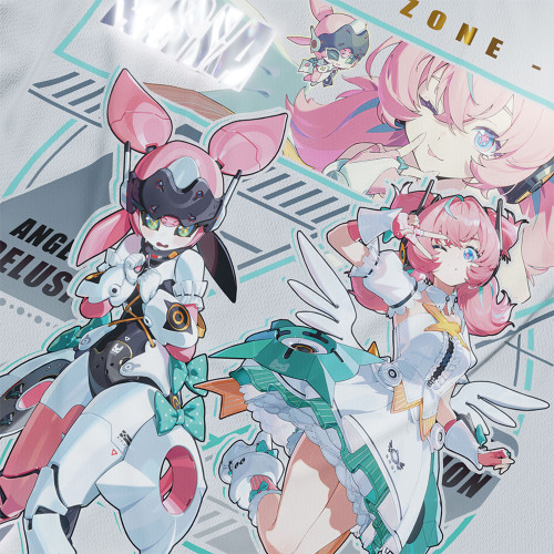 Aria - Zenless Zone Zero - Polera Holográfica - MYTHRIL PRINT