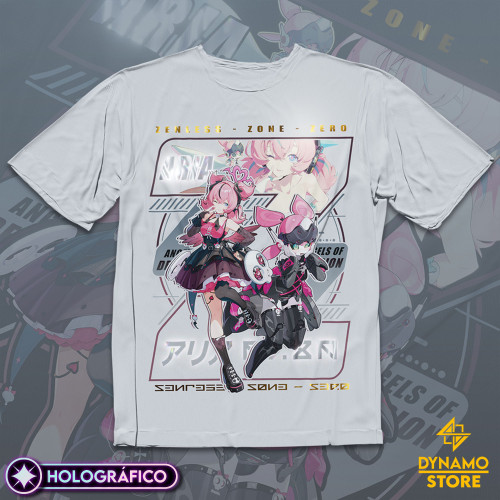 Aria Discordant Note - Zenless Zone Zero - Polera Holográfica - MYTHRIL PRINT