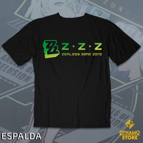 Sunna - Zenless Zone Zero - Polera Holográfica - MYTHRIL PRINT