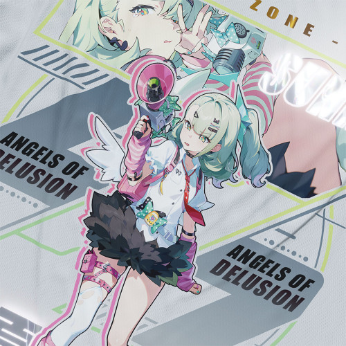 Sunna - Zenless Zone Zero - Polera Holográfica - MYTHRIL PRINT