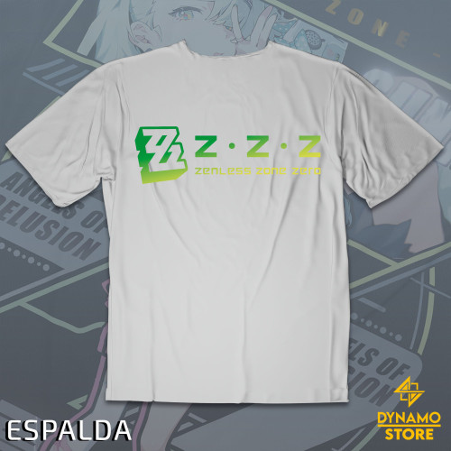 Sunna - Zenless Zone Zero - Polera Holográfica - MYTHRIL PRINT