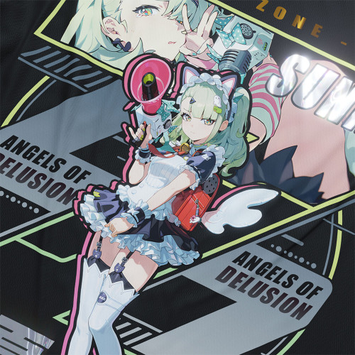 Sunna Afternoon Tea Break - Zenless Zone Zero - Polera Holográfica - MYTHRIL PRINT