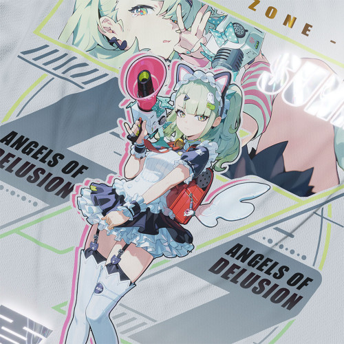 Sunna Afternoon Tea Break - Zenless Zone Zero - Polera Holográfica - MYTHRIL PRINT