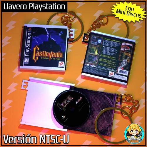 Castlevania: Symphony of the Night - Llavero PSX