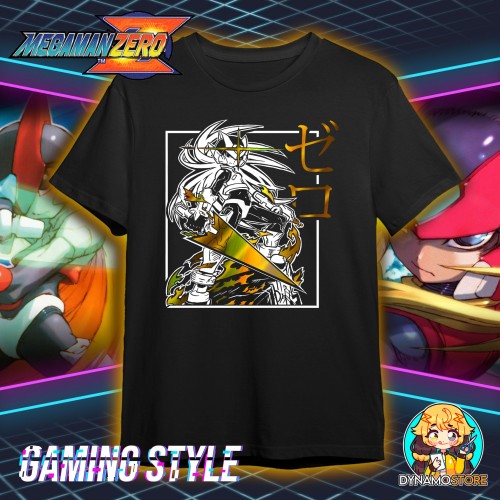 Polera Holográfica - Megaman Zero