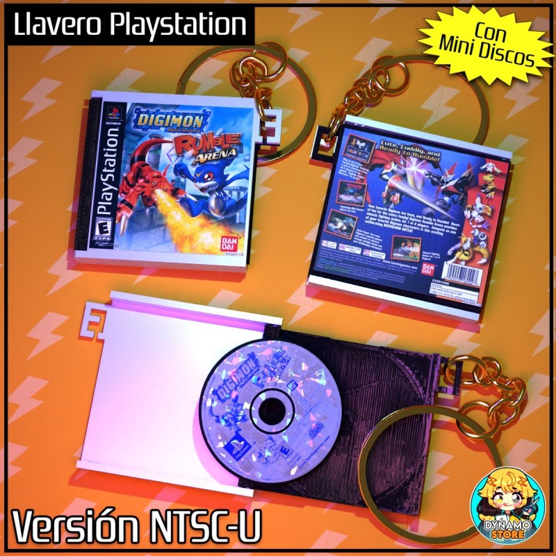 Digimon Rumble Arena - Llavero PSX