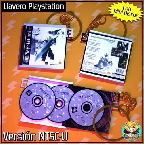 Final Fantasy VII - Llavero PSX