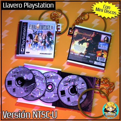 Final Fantasy IX - Llavero PSX