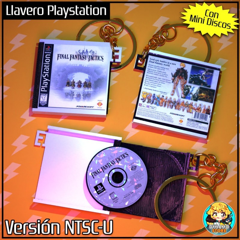 Final Fantasy Tactis - Llavero PSX