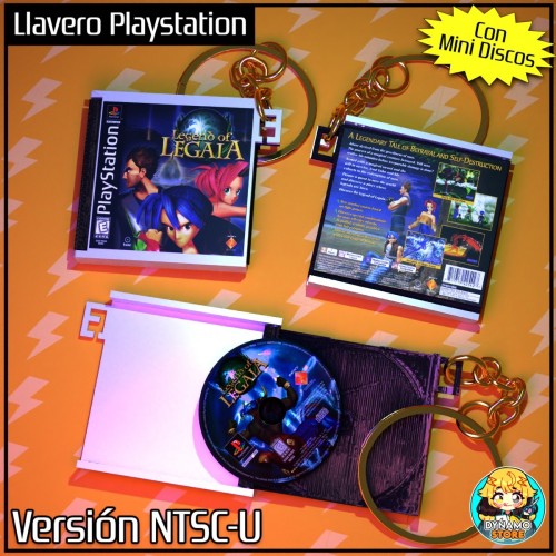 Legend of Legaia - Llavero PSX