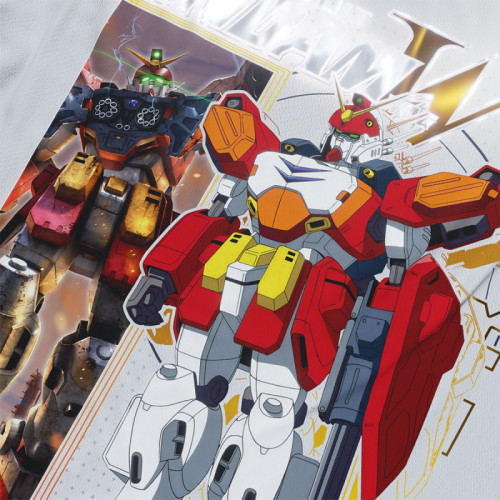 XXXG 01H Gundam Heavyarms - Mobile Suit Gundam Wing - Polera Holográfica - MYTHRIL PRINT