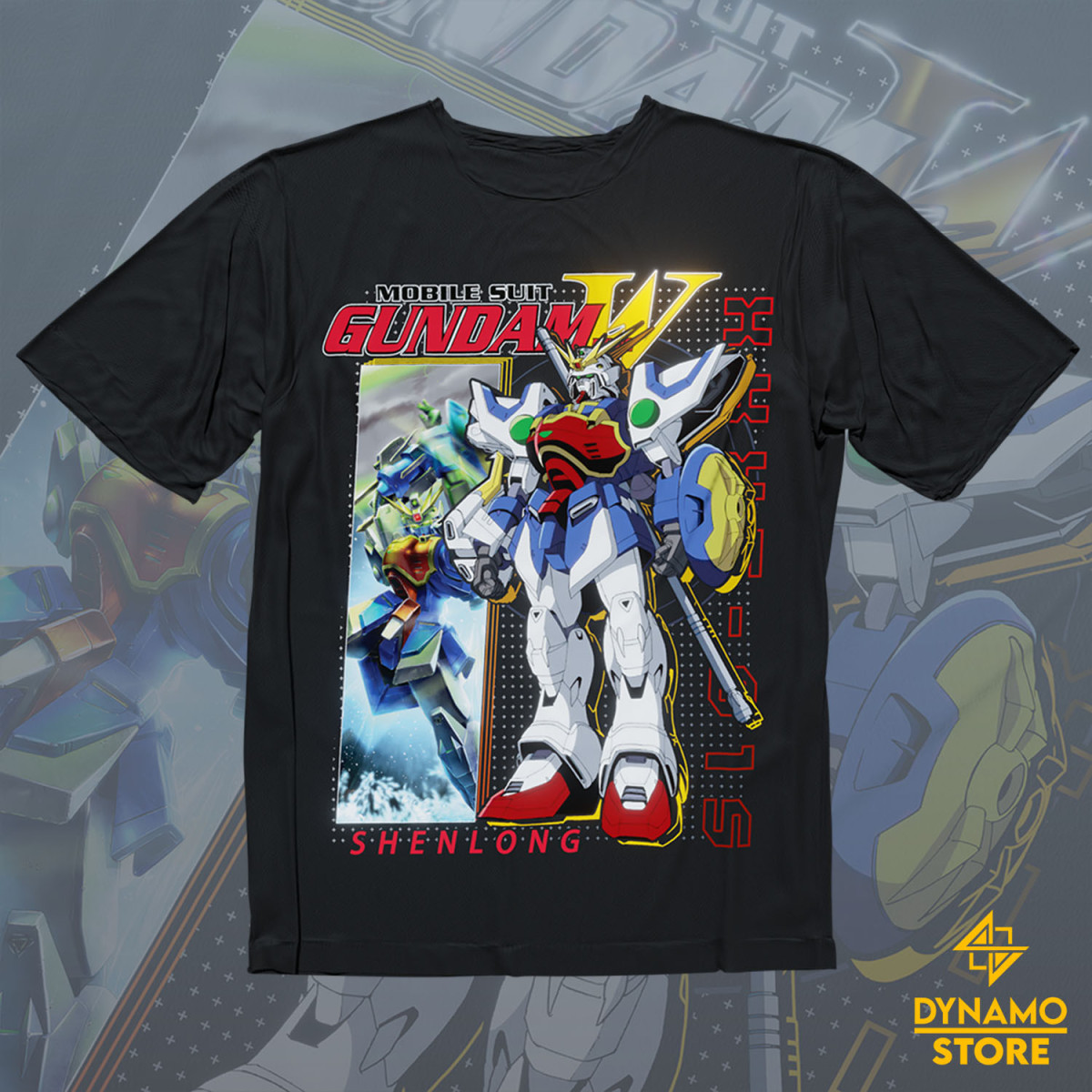 XXXG 01S Shenglong Gundam - Mobile Suit Gundam Wing - Polera - MYTHRIL PRINT