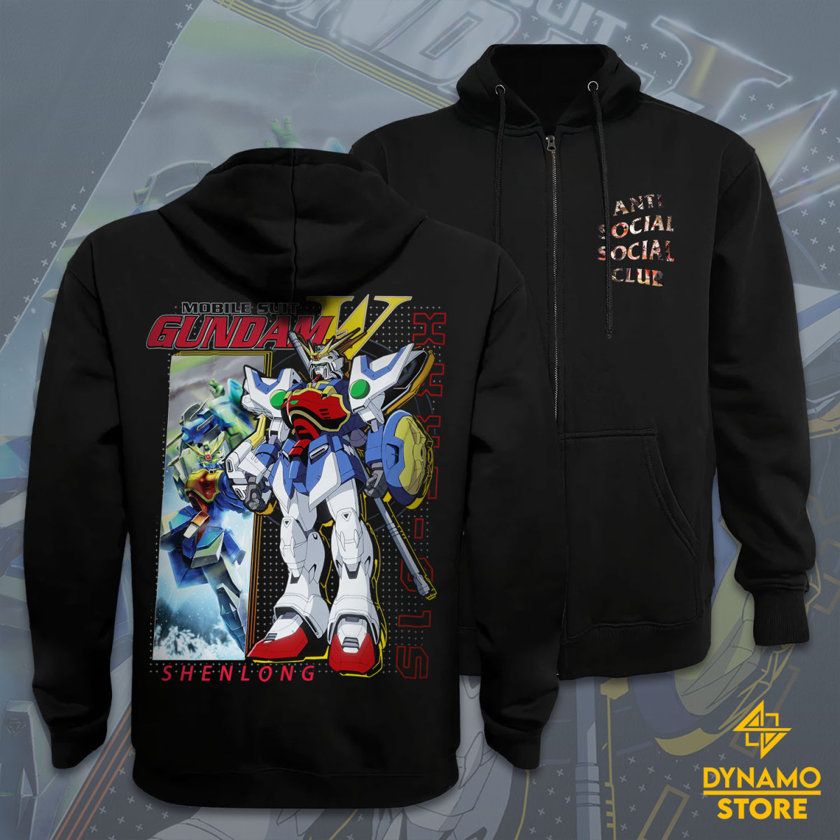 XXXG 01S Shenglong Gundam - Mobile Suit Gundam Wing - Poleron - MYTHRIL PRINT