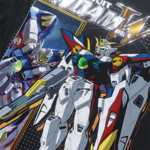 XXXG 00W0 Wing Gundam Zero - Mobile Suit Gundam Wing - Polera Holográfica - MYTHRIL PRINT