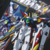 XXXG 00W0 Wing Gundam Zero - Mobile Suit Gundam Wing - Polera Holográfica - MYTHRIL PRINT
