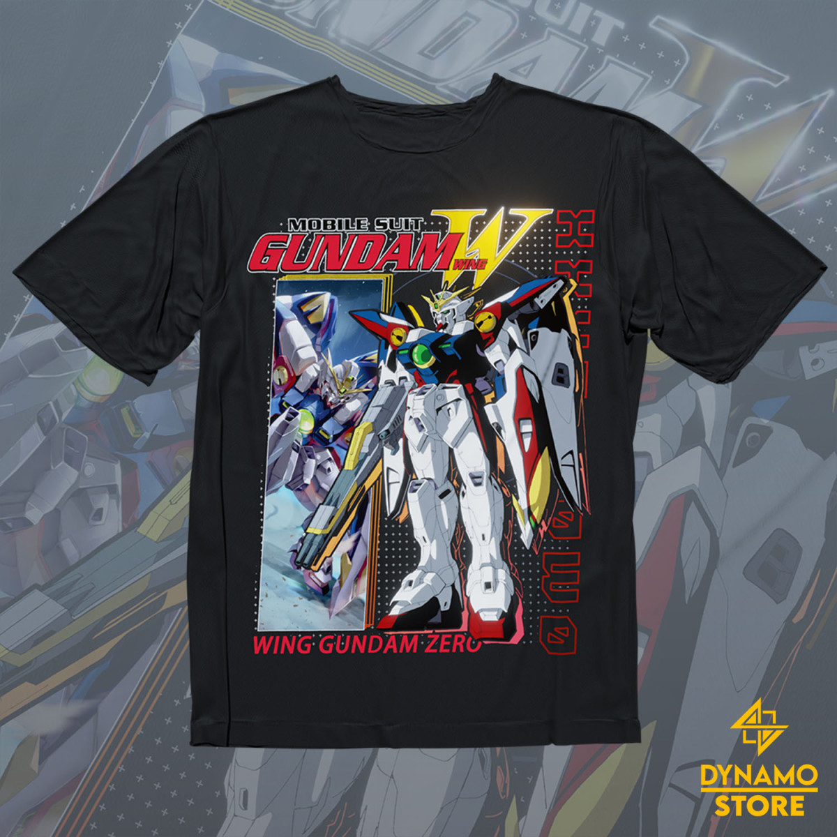 XXXG 00W0 Wing Gundam Zero - Mobile Suit Gundam Wing - Polera - MYTHRIL PRINT