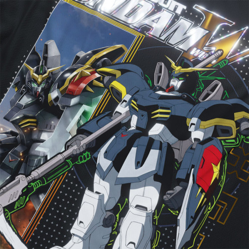 XXXG 01D Gundam Deathscythe - Mobile Suit Gundam Wing - Polera Holográfica - MYTHRIL PRINT