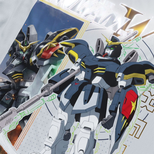 XXXG 01D Gundam Deathscythe - Mobile Suit Gundam Wing - Polera Holográfica - MYTHRIL PRINT