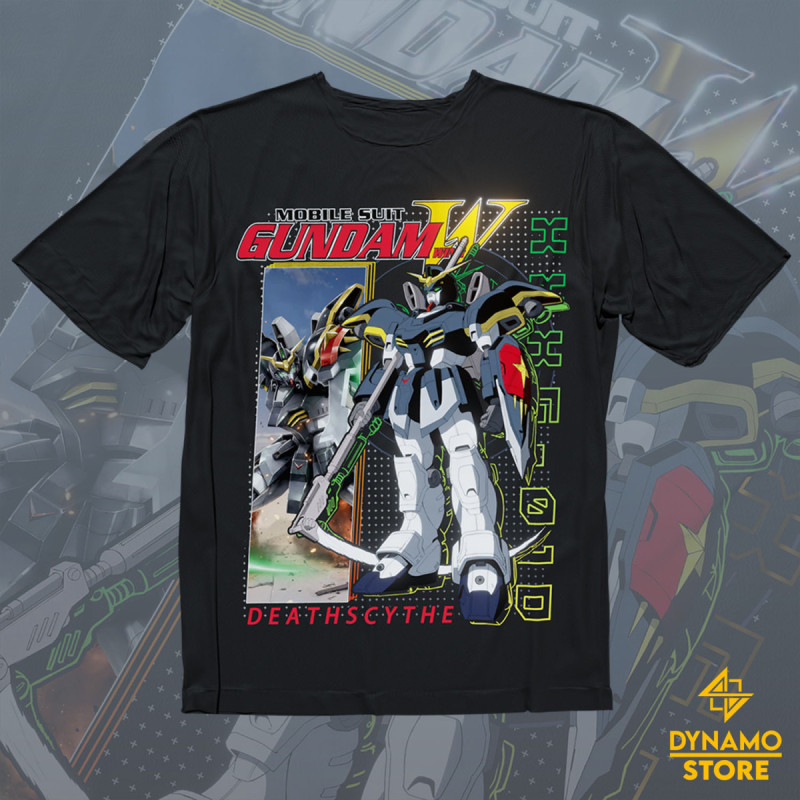 XXXG 01D Gundam Deathscythe - Mobile Suit Gundam Wing - Polera - MYTHRIL PRINT