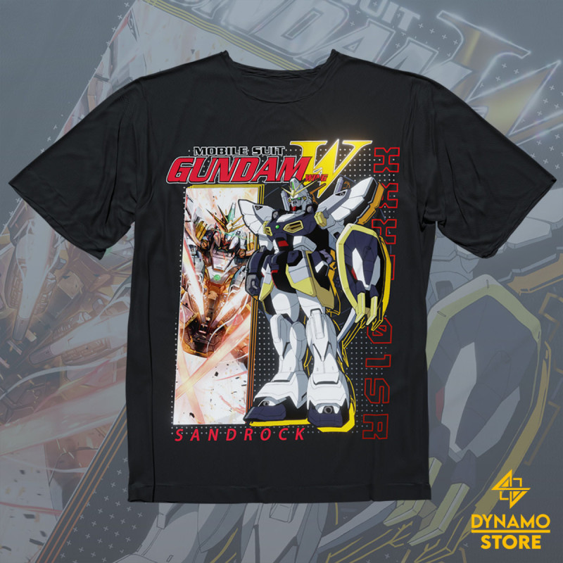 XXXG 01SR Gundam Sandrock - Mobile Suit Gundam Wing - Polera - MYTHRIL PRINT