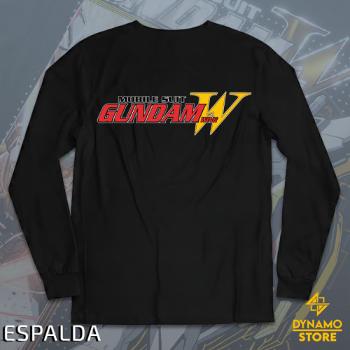 XXXG 01SR Gundam Sandrock - Mobile Suit Gundam Wing - Polera Manga Larga - MYTHRIL PRINT