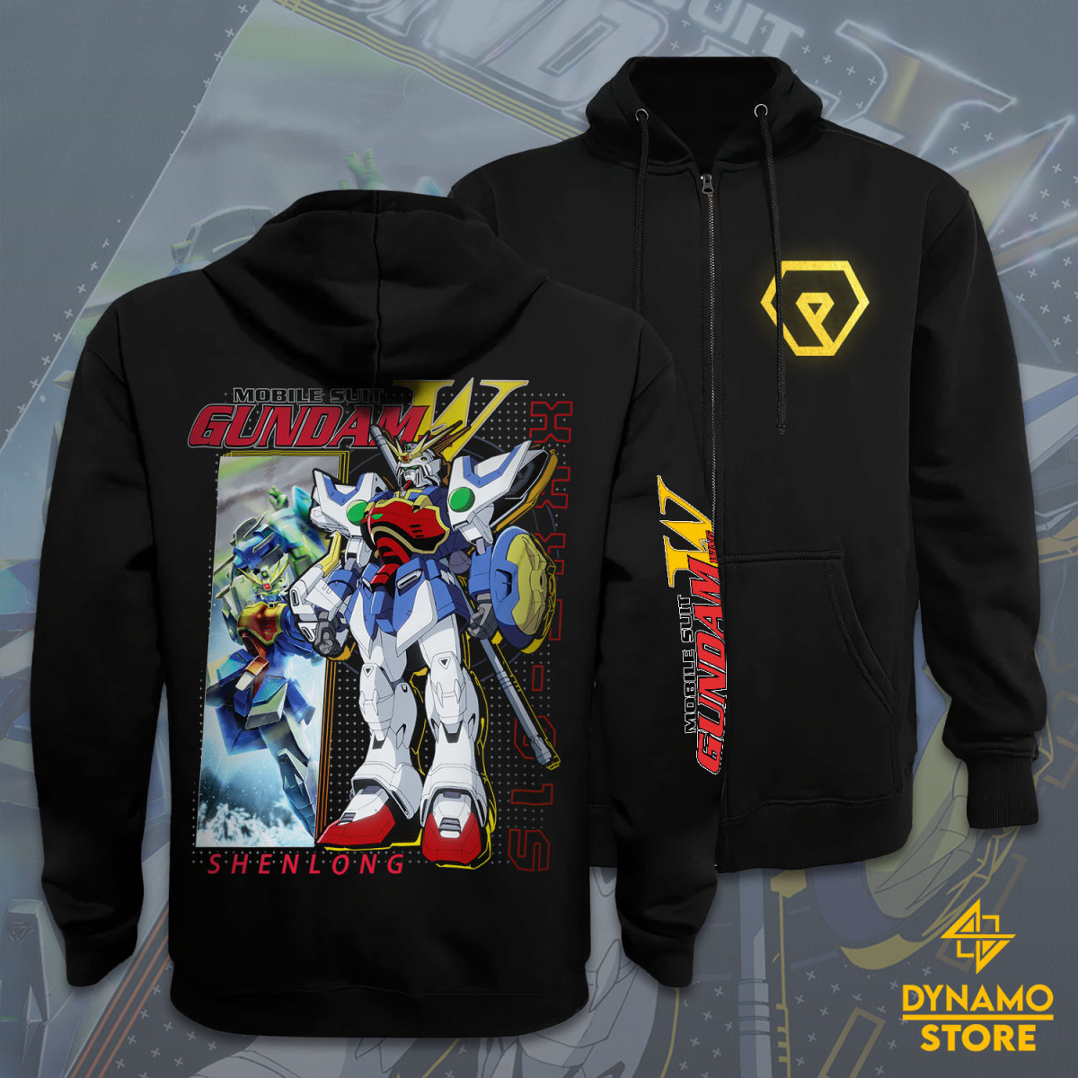 XXXG 01S Shenglong Gundam - Mobile Suit Gundam Wing - Poleron - MYTHRIL PRINT