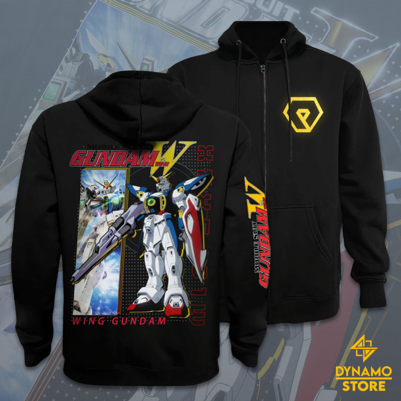 XXXG 01W Wing Gundam - Mobile Suit Gundam Wing - Poleron - MYTHRIL PRINT