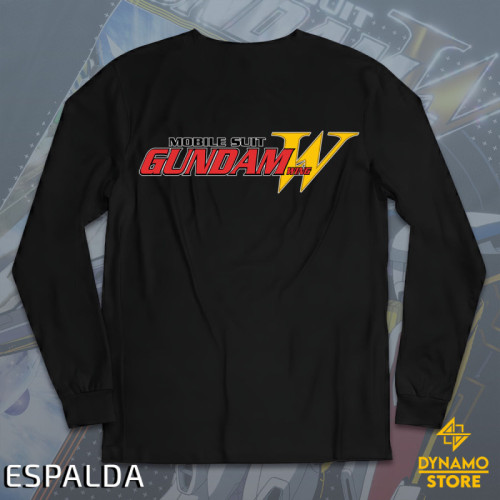 XXXG 01W Wing Gundam - Mobile Suit Gundam Wing - Polera Manga Larga - MYTHRIL PRINT