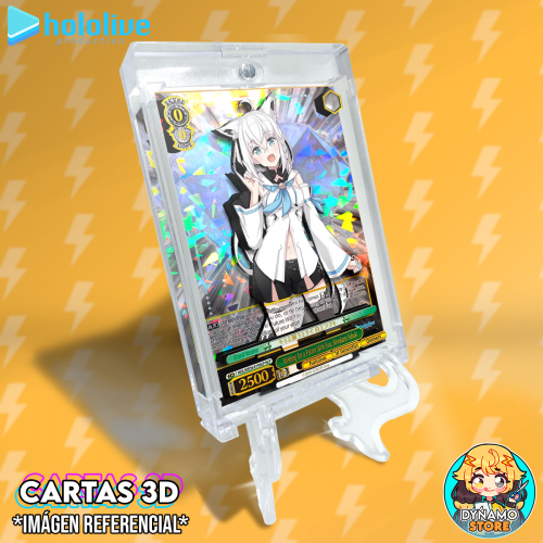 Shirakami Fubuki Weiss Schwarz - Carta 3D