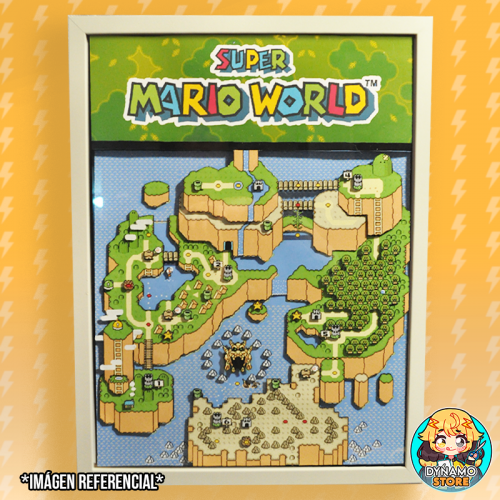 Super Mario World Map 30x40...