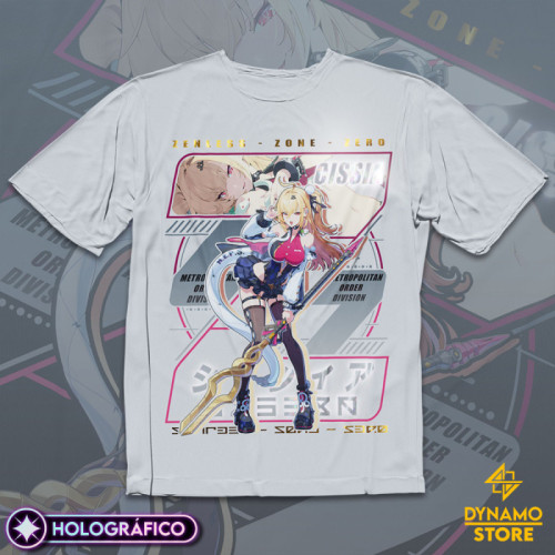 Cissia - Zenless Zone Zero - Polera Holográfica - MYTHRIL PRINT