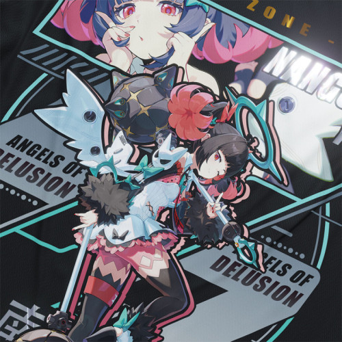 Nangong Yu - Zenless Zone Zero - Polera Holográfica - MYTHRIL PRINT