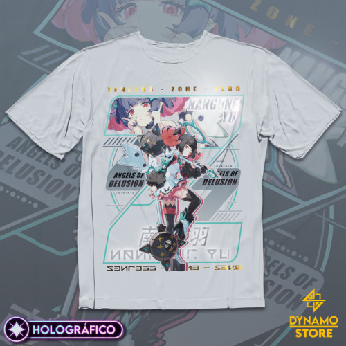 Nangong Yu - Zenless Zone Zero - Polera Holográfica - MYTHRIL PRINT