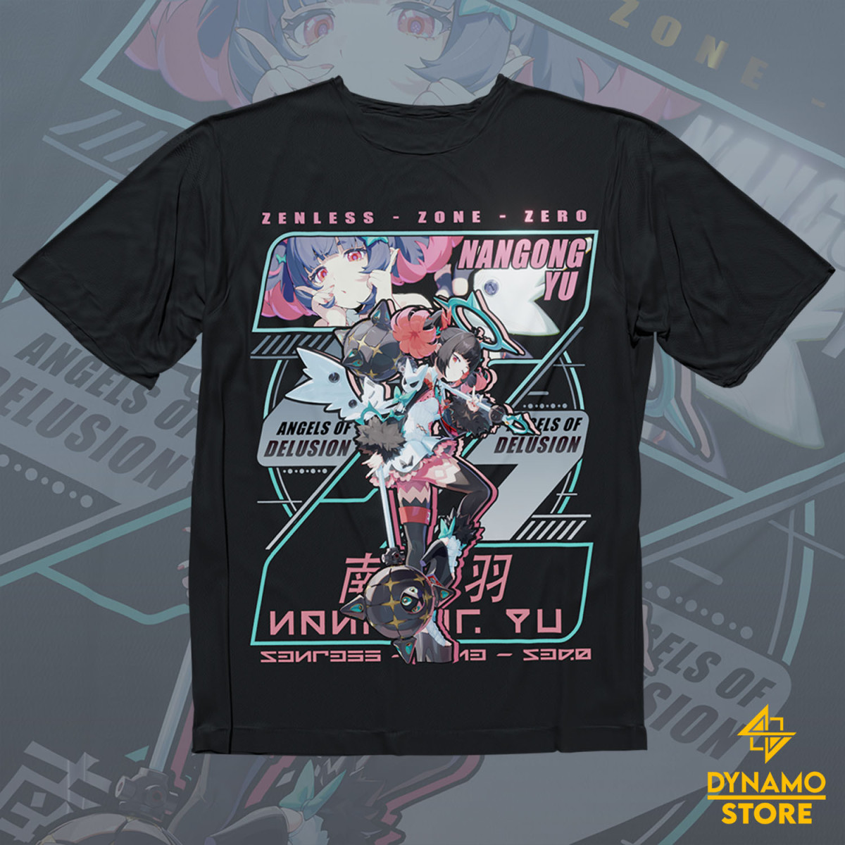 Nangong Yu - Zenless Zone Zero - Polera - MYTHRIL PRINT