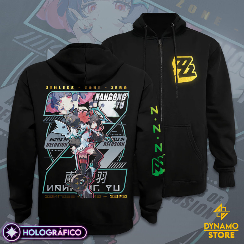 Nangong Yu - Zenless Zone Zero - Poleron Holográfica - MYTHRIL PRINT