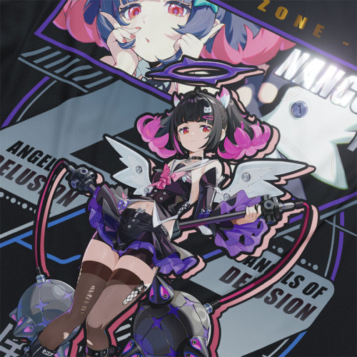 Nangong Yu Rhapsodys Muse - Zenless Zone Zero - Polera Holográfica - MYTHRIL PRINT