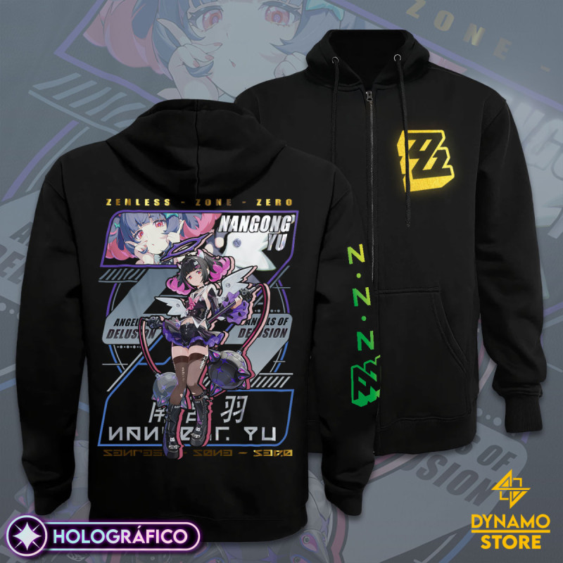 Nangong Yu Rhapsodys Muse - Zenless Zone Zero - Poleron Holográfica - MYTHRIL PRINT