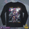 Nangong Yu Rhapsodys Muse - Zenless Zone Zero - Polera Manga Larga Holográfica - MYTHRIL PRINT