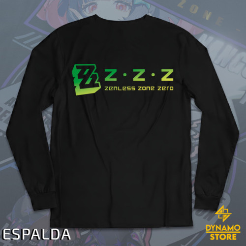 Nangong Yu Rhapsodys Muse - Zenless Zone Zero - Polera Manga Larga - MYTHRIL PRINT