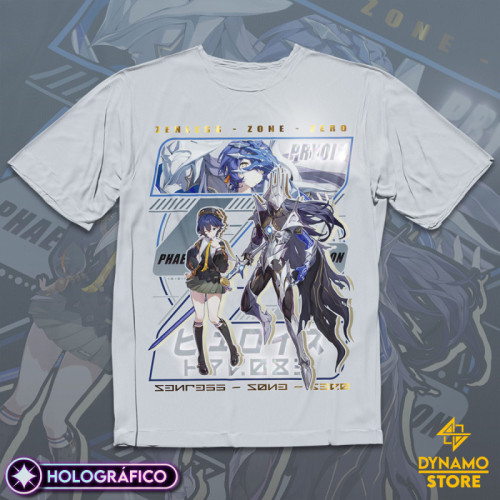 Pyrois Belle - Zenless Zone Zero - Polera Holográfica - MYTHRIL PRINT