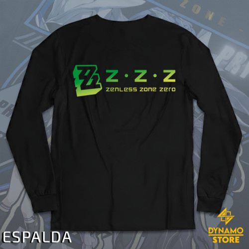 Pyrois Belle - Zenless Zone Zero - Polera Manga Larga - MYTHRIL PRINT