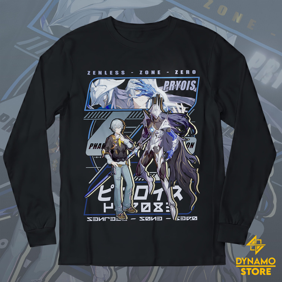 Pyrois Wise - Zenless Zone Zero - Polera Manga Larga - MYTHRIL PRINT