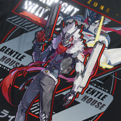 Starlight Billy Kid - Zenless Zone Zero - Polera Holográfica - MYTHRIL PRINT